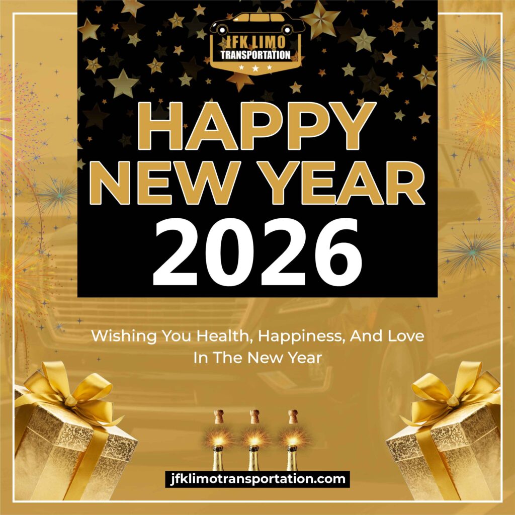 HAPP NEW YEAR BY JFK LIMO TRANSPORTATION